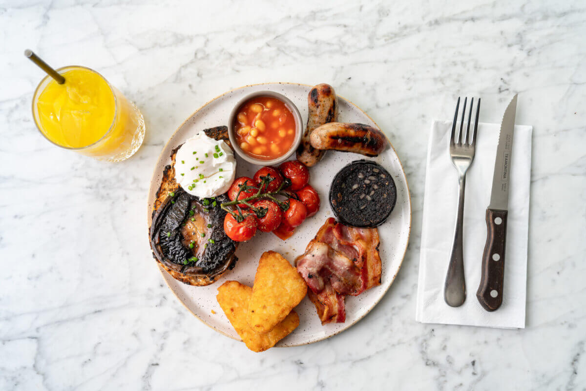 Full English Breakfast at Wildwood - Bruncher.com