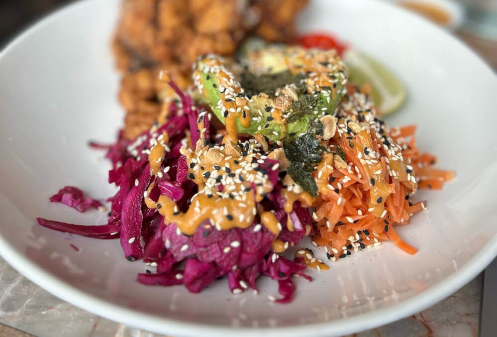 Vegan Poke Bowl Mare Steet Market