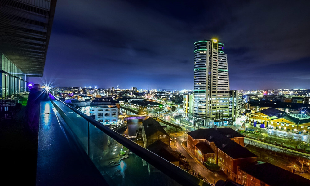 Sky Lounge Leeds Rooftop View