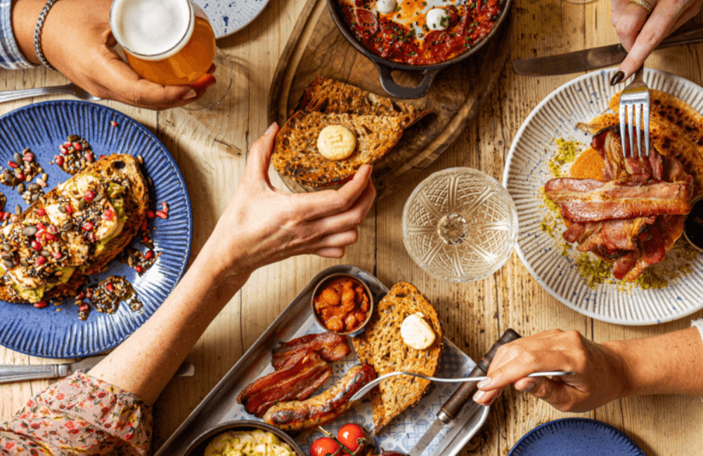 Breakfast Spread at Megan's