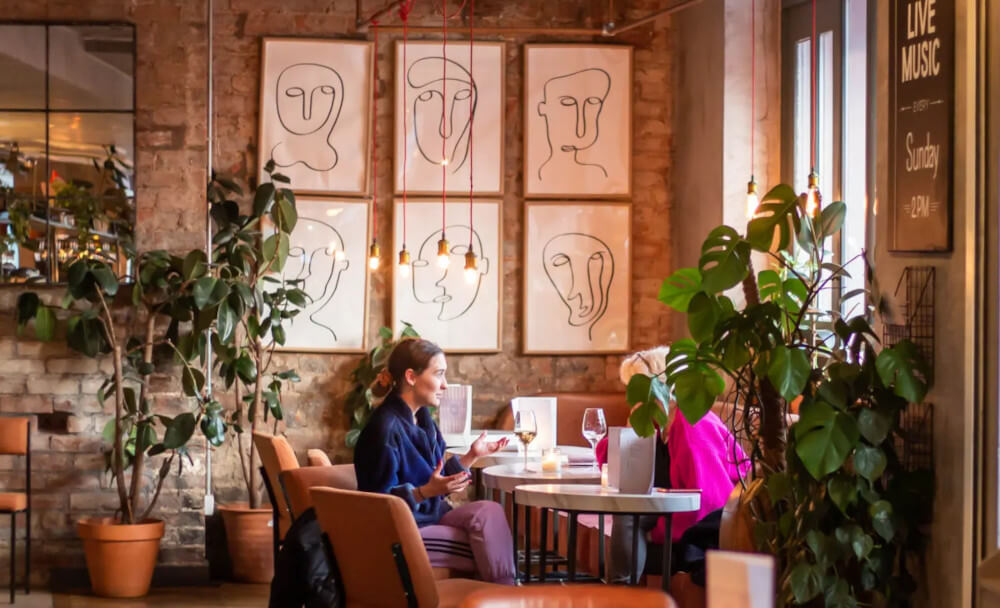 Restaurant Interior Papillon
