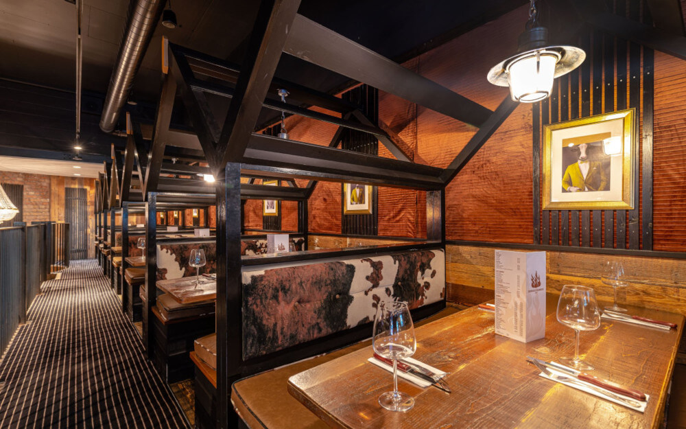 Restaurant Interior Churrasco Steakhouse The City Liverpool
