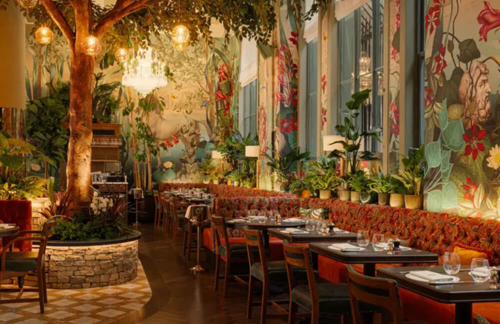 The Ivy Liverpool Restaurant Interior