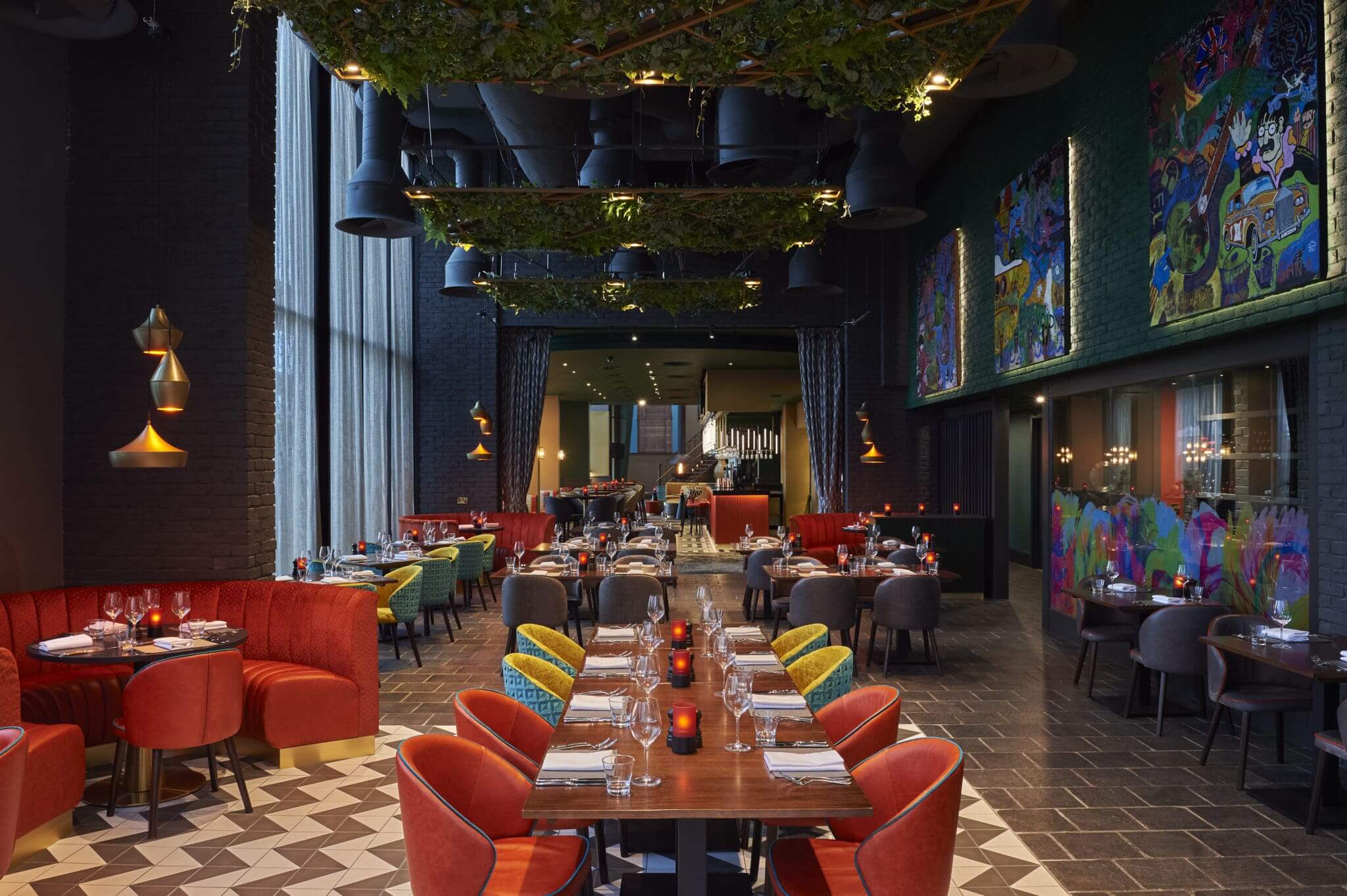 Malmaison Liverpool Restaurant Interior
