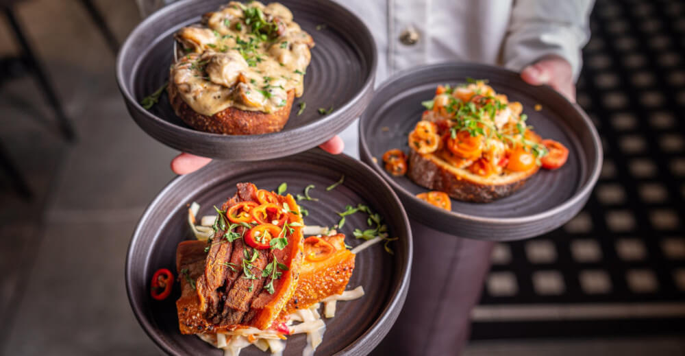 Brunch Dishes at Churrasco Steakhouse Liverpool