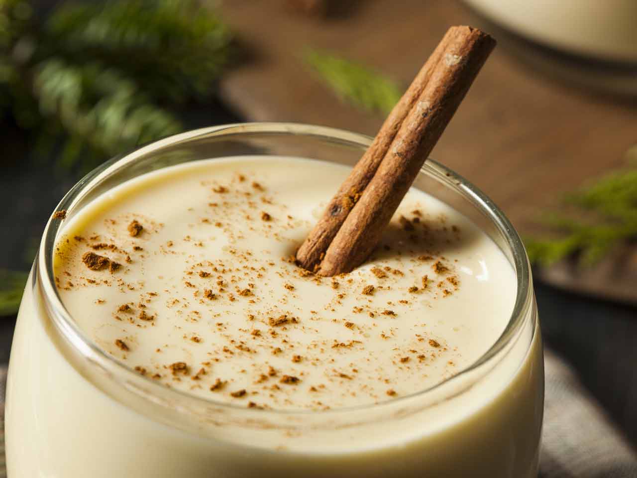 Eggnog Festive Winter Warmer Drinks for Christmas Brunch